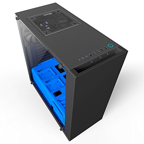 NZXT ミドルタワー型PCケース　CA-S340W-B1 NZXT S340 ATX Mid Tower Case (CA-S340W-BB1) - PCPartPicker
