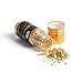 Produktbild KINNO Essbare Blattgold Flocken 24 Karat Gold Streuer zum Basteln Lebensmittel Kuchen Backen Dekorfolie Künstlerbedarf