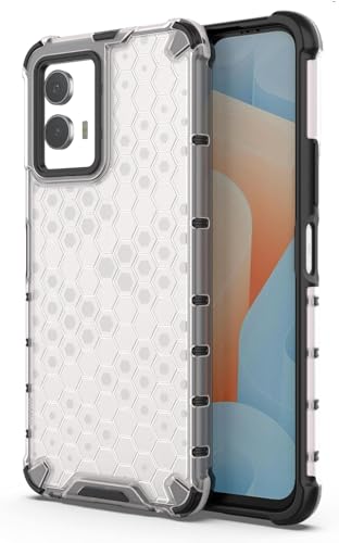 Image of Prime Retail Hard PC Back Case Cover for Vivo Y75 5G Anti Slip Ultra Thin Shockproof Reinforced Corners (Transparent)