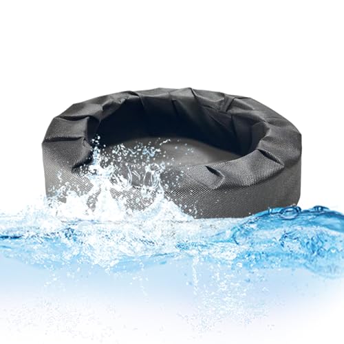 Genérico Maceta Flotante para Estanques | Contenedor De Plantación para Plantas Acuáticas,Jardineras Decorativas de Nenúfar No Tejido para Estanques y Lagos