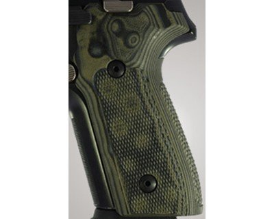 Hogue 28178 Sig P228/P229 Grips, Checkered G-10 G-Mascus Green