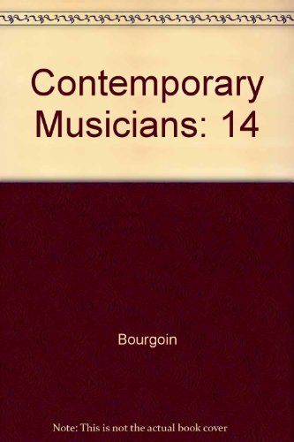 Contemporary Musicians l'anthologie reliée pour collectionneurs