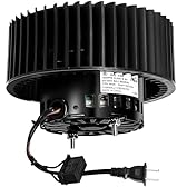 Hiorucet S97015157 Motor & 99020276 Blower Wheel Assembly for Nutone Broan DX110, 672SP, DX70L, 676-D/2676F-A, 784, 683-C, DX50L, 646D, 763N, S97015162 97015157 Bathroom Exhaust Fan Replacement Parts.