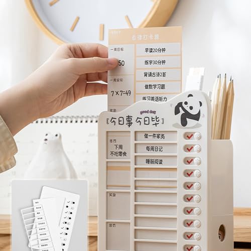 Tableau de planification des tâches contre la procrastination au bureau - 5