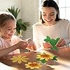 Honoson 24 Set Felt Sunflower Craft Kit Christian Bible Craft Supplies for Sunday School Preschoolers Easy to Assemble DIY Grow with Kindness Sunflower for School Activities #4