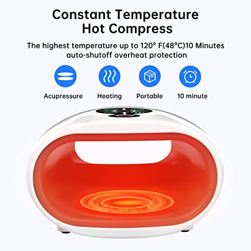 Xiaotong Hand Massager,Electric Hand Therapy Massager With Heat,For Arthritis, Pain Relief, Carpal Tunnel And Finger Numbness With Gifts In Home Office And Car For Women/Men/Dad/Mom #TOP2