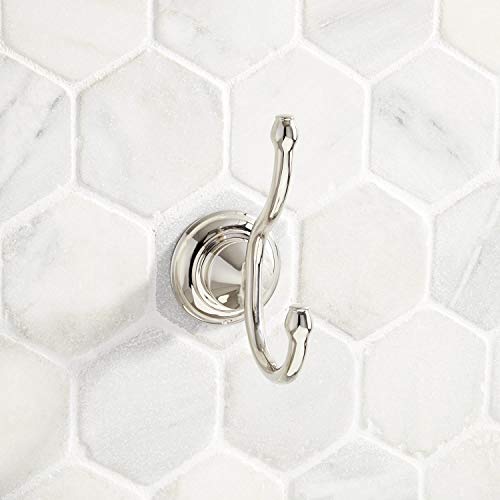 Signature Hardware 446908 Beasley Double Robe Hook by Signature Hardware - Used condition - US$28.22