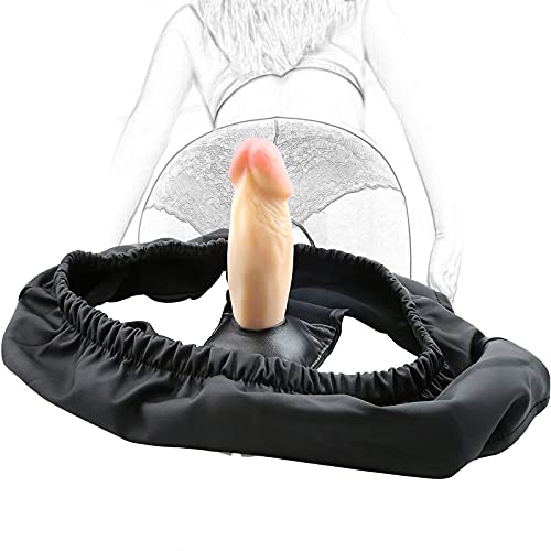 TRQOYTU Cintura Di Castità Cintura Di Castità Femminile Con Vibratore Pantaloni Masturbatori Biancheria Intima Slip Con Vibratore In Silicone Pene Dildo Anale Dilos Giocattolo Del Sesso Butt