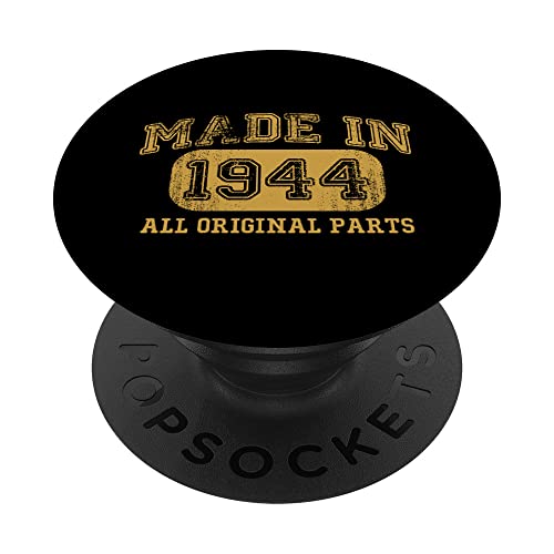 Hecho en 1944, regalo de cumpleaños de 79 años, regalo de cumpleaños de 1944 PopSockets PopGrip Intercambiable