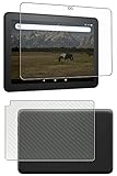 【2枚組(画面+背面)】ClearView(クリアビュー) Fire HD 8 / Fire HD 8 キッズモデル 2022年モデル 第12世代 8インチ用【 抗菌 抗ウイルス 防指紋 】液晶 保護 フィルム＋カーボン調 背面保護フィルム 日本製