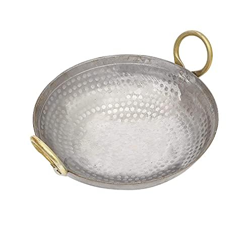 VISMAYS Heavy Base Iron Hammered Kadhai | Matthar Kadai with Handle for Kitchen | Deep Frying Kadai (1.5 Litre) (B0C2L8VYNQ) Amazon Price History, Amazon Price Tracker