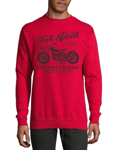 Pull en coton pleine vitesse rouge : fini les pulls fragiles