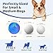 Pipihome Interaktives Hundespielzeug Ball, Hundeball Elektrisch Automatisch Rollender mit LED-Lichtern Spielball, Hundespielzeug Intelligenz für Kleine/mittlere/große Hunde, USB Wiederaufladbar