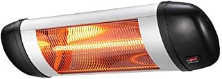 Xbeauty Wall Mounted Infrared Space Heater, Indoor/Outdoor Patio Heater Energy Efficient Waterproof Electric