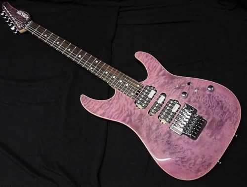 SCHECTER NV-3-24-AL PUR R See-thru Purple �V�F�N�^�[ �L���e�b�h���C�v���g�b�v �V�[�X���[ �p�[�v�� �G���L�M�^�[ ���b�N���g������