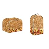 Psesaysky Maple Leaf - Cubiertas para tostadora de 4 rebanadas,