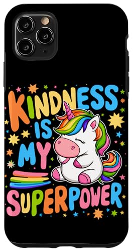 Kindness is My Superpower Be Kind ���j�R�[�� �����ߖh�~ �L�b�Y �X�}�z�P�[�X iPhone 11 Pro Max �p