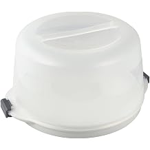 Dr.Oetker Cake transport Bake & Go Cool-Box 38,5x19 cm in white, Stainless Steel, 38.5 x 19 x 15 cm
