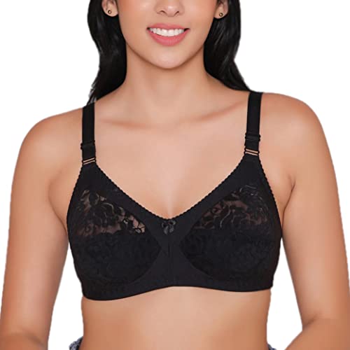 Image of INKURV Full Coverage Bra for Women with Micro Cotton Fabric for Heavy Bust Support