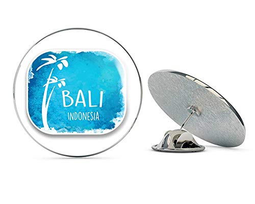 Bali Indonesia Round Metal 0.75