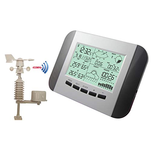 CS-LJ Meteorometer Multifunctional Mini Home Weather Station Wireless Temperature and Humidity Can Connected A Computer Weather Forecaster