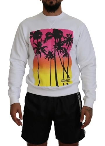 Sweatshirt DSQUARED2 homme idéal pour vos sorties urbaines et week-ends taille M