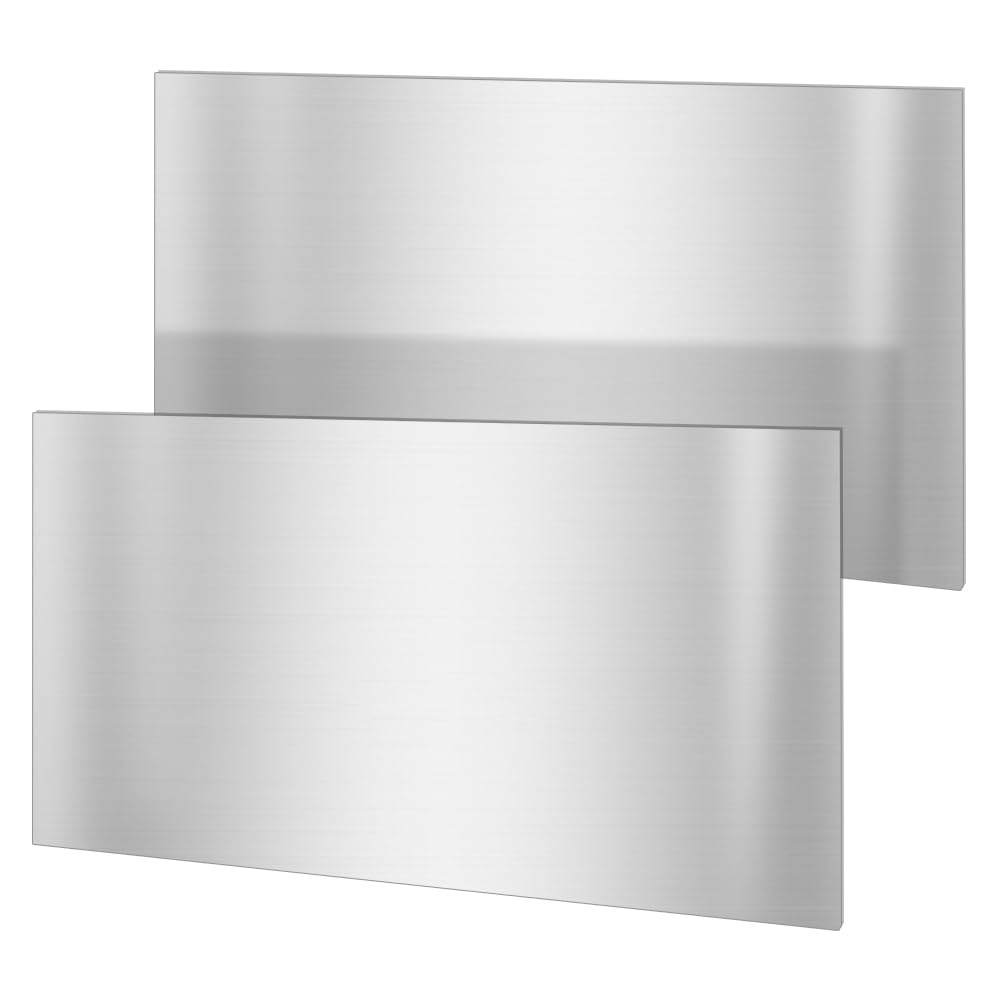 OLYCRAFT 2 pz 30x15cm Lamiera di Acciaio Laminato A Freddo Calibro 16/1.5mm di Spessore Lamiera di Acciaio Rettangolare Piastra di Striscia di Metallo In Acciaio Lamiera di Metallo Laminato A Freddo