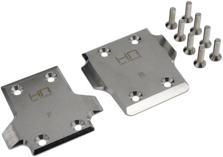 Racing SAON331X08 Stainless Steel Skid Plate Set Kraton Outcast