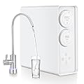 Garvee RO System 600 GPD, Under-Sink Tankless Reverse Osmosis Water Filter, 2:1 High Pure to Drain Water-Saving, NSF/FC/SGS Certified, Smart Faucet Reminder