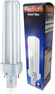 RADIUM Compact Fluorescent lamp Ralux Duo, Socket G24d 13 W / 840 RA31316919