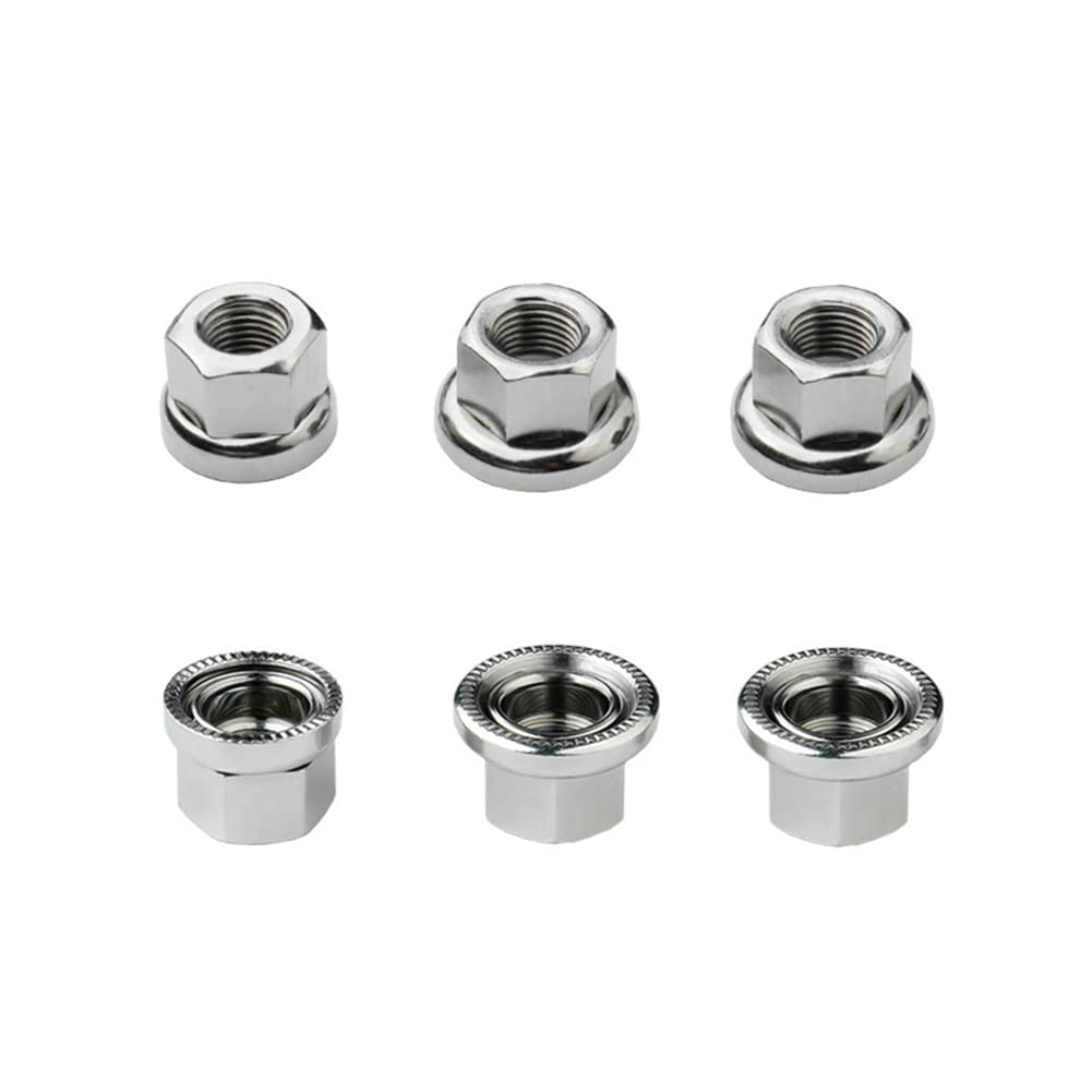 Écrou Axe De Flasque De Moyeu Roue Arrière De Bicyclette – 9mm – Inox – Universel
