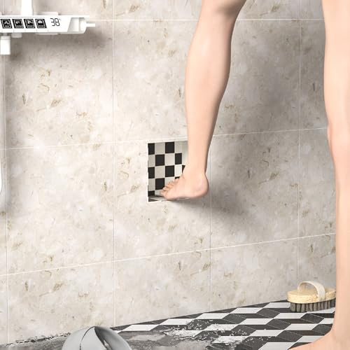 Bernkot Tile Ready Shower Niche, Interior 5.5'' x 6.5'' Shower Footrest Niche for Bathroom Shower Wall, Small Pre-fabricated Wall Niche Ready to Tile (5.5'' x 6.5'') by Bernkot - Image 2