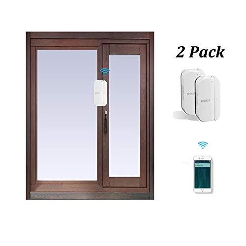 Door Sensors -JEEO WiFi Window Alarms for Home- Notification Reminder Sensors -2020 Updated