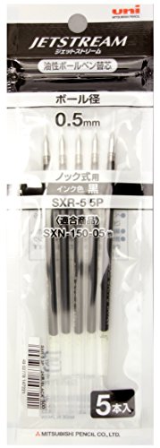 Jet Stream SXR-5 recharges MITSUBISHI encre noire séchage rapide