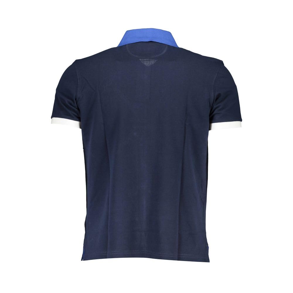 La Martina Polo Uomo Elegante Blu Cotone