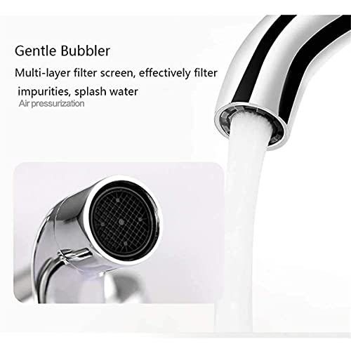 Mixer shower avec pommeau de douche à main et tête de douche réglable chrome