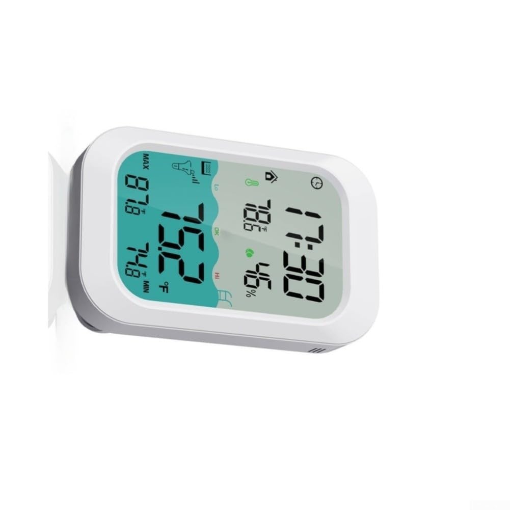 Termometro wireless per piscina, CP02, con retroilluminazione a LED, per piscine, acquari, vasche da bagno