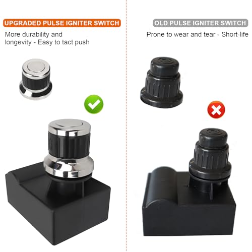 Image of BBQ Future Grill Igniter Kit for Blackstone 28 Inch Griddle, 2 Outlet Electronic Battery Igniter Replacement Kit