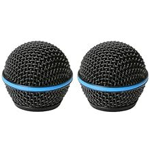 Black, dent-resistant grille replaces Beta 58A wired and wireless microphone grilles. Compatible with Shure BETA 58A Vocal Microphone Compatible with SLX Wireless Come with microphone windscreen Come with blue ring