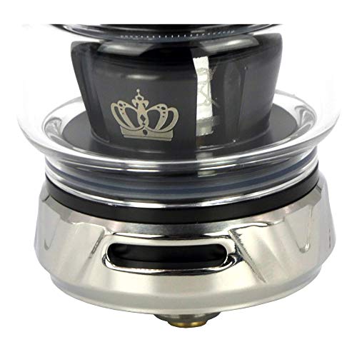 Uwell Crown 5 Tank Clearomizer 5 ml, Durchmesser 24 mm, Verdampfer für e-Zigarette, schwarz – Bild 7
