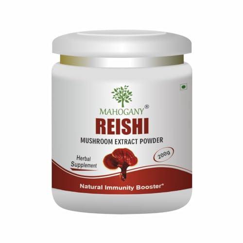 Mahogany Reishi Mushroom (Ganoderma Lucidum) Extract Powder 200g- Immunity Booster Supplement