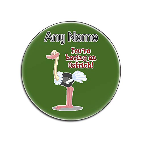 Dessous-de-verre You are Having an Ostrich vert : cadeau idéal