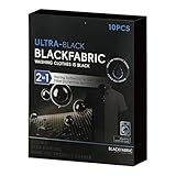 Black Clothes Dye, 10 Pieces Restore Color Long-Lasting Laundry Supplies, Deep Black Fabric Reviver, Textile Dye for Faded Out Clothes, for Cotton Wool Linen Silk T-Shirts Jeans Shoes Pants