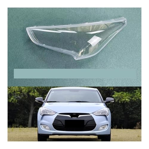 Couvercle de lentille de phare coque d'abat-jour en verre pour auto 2011 à 2017