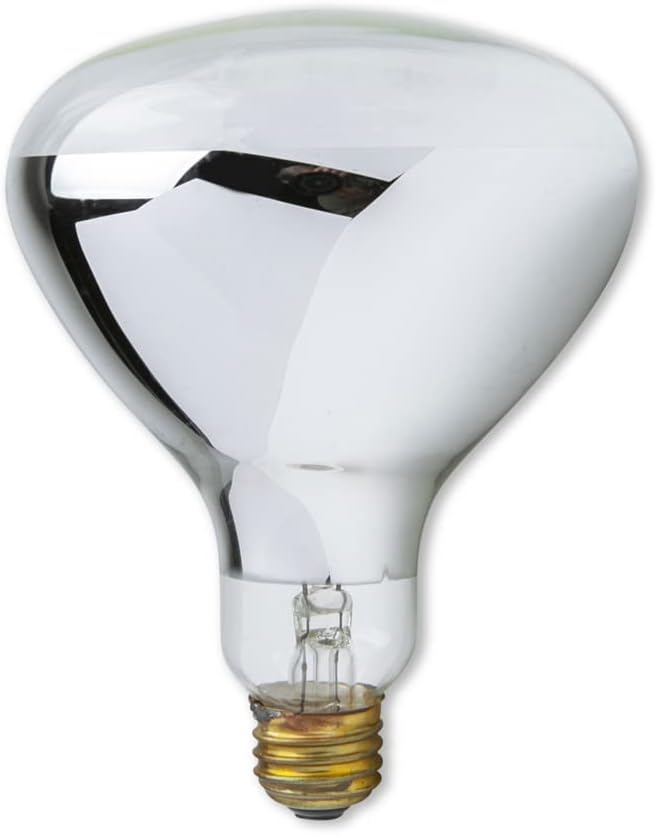 lumenivo R40 500 Watt Pool Bulb Replacement for Halco R40FL500/HG Incandescent Flood Reflector Inground Pool Light Perfect for Night Swimming - E26 Medium Screw Base - Frosted Glass - 120V