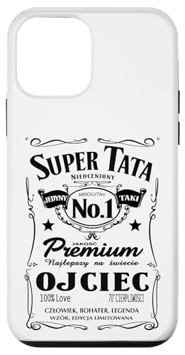 Super Tata Polska Koszulka Prezent dla Taty Polish Dad スマホケース iPhone 12 mini 用