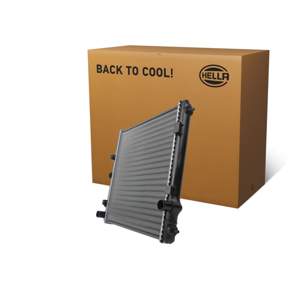 HELLA 8MK 366 301-371 Radiador, refrigeración del motor