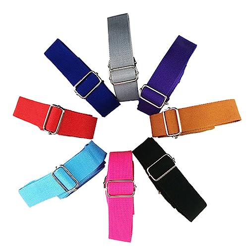 BIUDECO Cotton Yoga Strap Exercise Straps for Yoga Stretching General Fitness Pilates Soft Sturdy Metal Buckles