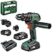 Bosch Akku-Bohrschrauber AdvancedDrill 18V-80 QuickSnap (zum Bohren und Schrauben; mit Winkel-, Exzenter- und Magnetaufsatz; Zusatzhandgriff; mit Akku und Ladegerät)