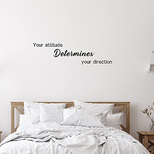 9 Pcs Vinyl Wall Decals Inspirational Quotes Stickers Removable Motivational Positive Saying Encouragement Affirmation Stickers Peel and Stick for Home School Classroom Office